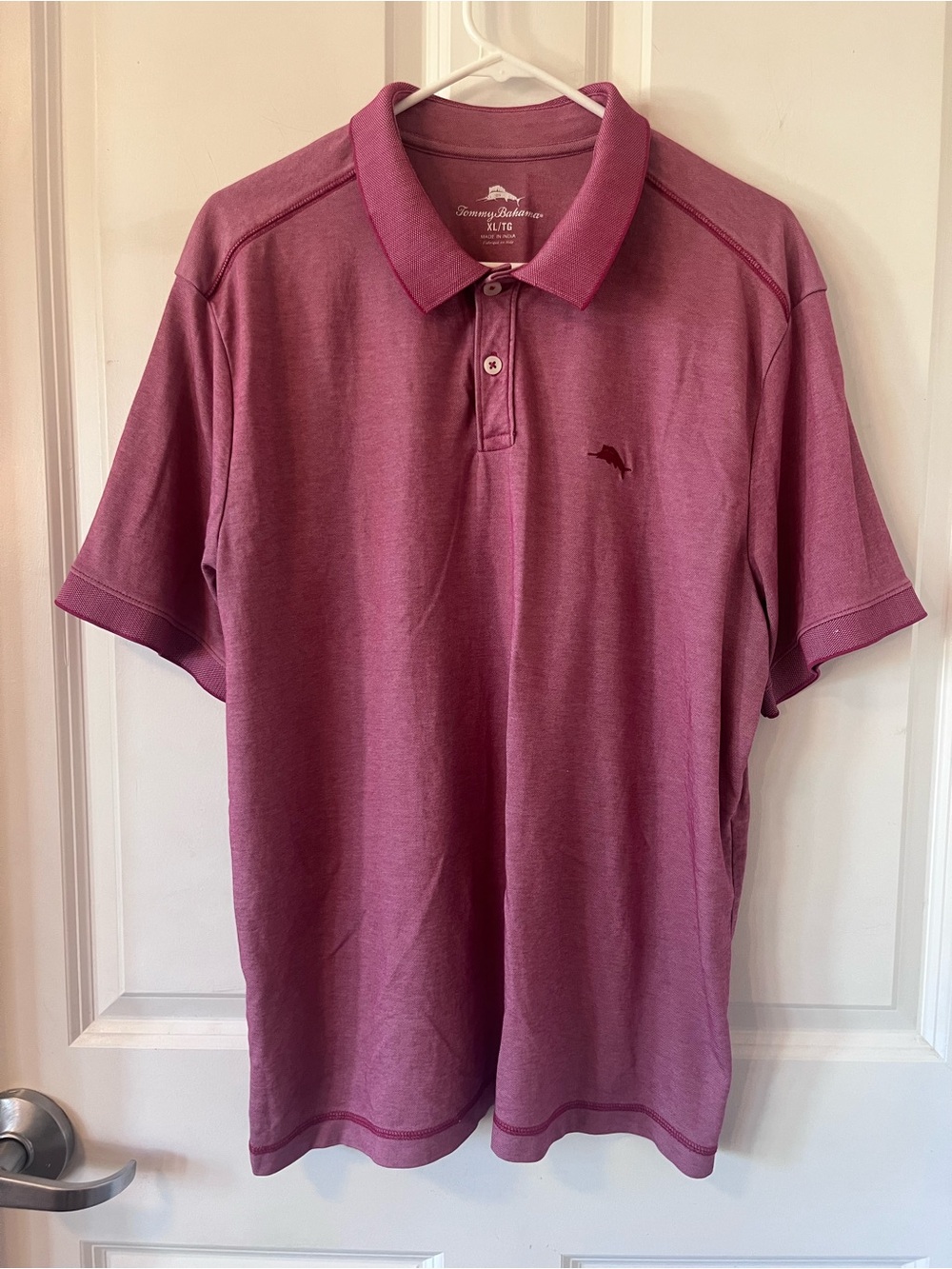 Tommy Bahama Short-Sleeve Polo Shirt - Mauve